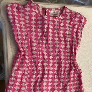 Pink Houndstooth Hanna Andersson Girls Dress size 150